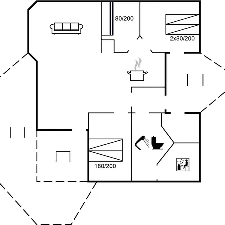 Feriehus Henne - From The Sea By Interhome Hadsund